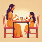 Lunch time= mommy and me time